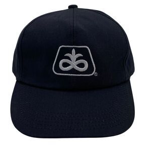 Vintage K-Products Black Pioneer Snapback Hat USA Made (H25)